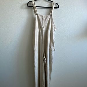 Linen overalls/romper/jumpsuit